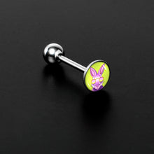 Load image into Gallery viewer, Cool Shades Bunny Barbell Tongue Ring by Onyx O
