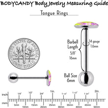 Load image into Gallery viewer, Cool Shades Bunny Barbell Tongue Ring by Onyx O
