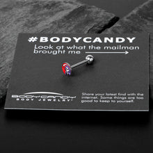 Load image into Gallery viewer, Grim Reaper Barbell Tongue Ring by Onyx O
