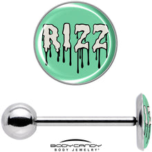 Load image into Gallery viewer, RIZZ Barbell Tongue Ring by Onyx O
