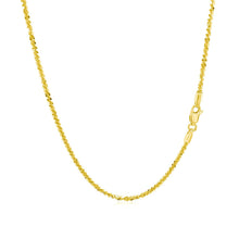 Load image into Gallery viewer, 10k Yellow Gold Sparkle Chain 1.50 mm)
