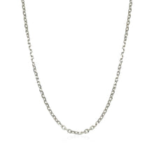 Load image into Gallery viewer, 14k White Gold Diamond Cut Cable Link Chain 1.8mm
