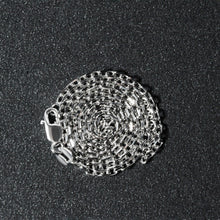 Load image into Gallery viewer, 14k White Gold Diamond Cut Cable Link Chain 1.8mm
