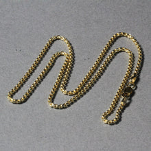 Load image into Gallery viewer, 14k Yellow Gold Round Box Chain 1.7mm
