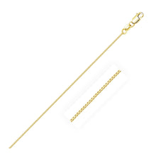 Load image into Gallery viewer, 14k Yellow Gold Classic Box Chain 0.6mm
