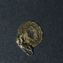 Load image into Gallery viewer, 14k Yellow Gold Classic Box Chain 0.6mm
