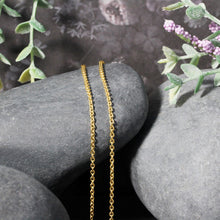 Load image into Gallery viewer, 14k Yellow Gold Forsantina Lite Cable Link Chain 1.9mm
