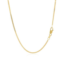 Load image into Gallery viewer, 14k Yellow Gold Gourmette Chain 1.5mm

