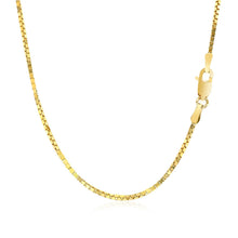 Load image into Gallery viewer, 14k Yellow Gold Classic Box Chain 1.1mm
