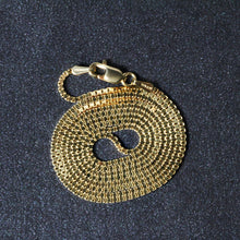 Load image into Gallery viewer, 14k Yellow Gold Classic Box Chain 1.1mm
