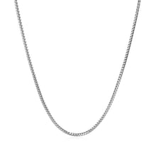 Load image into Gallery viewer, 14k White Gold Franco Chain 1.2mm

