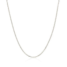Load image into Gallery viewer, 10k White Gold Cable Chain 1.1mm
