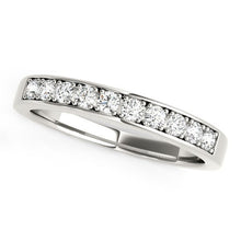 Load image into Gallery viewer, 14k White Gold Classic Diamond Wedding Band (1/4 cttw)

