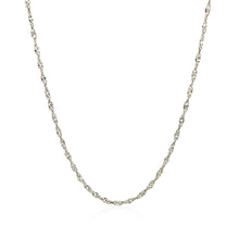 Load image into Gallery viewer, Sterling Silver 1.6mm Singapore Style Chain
