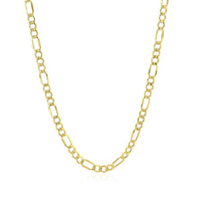 Load image into Gallery viewer, 2.8mm 10k Yellow Gold Lite Figaro Chain
