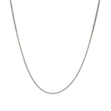 Load image into Gallery viewer, 14k White Gold Gourmette Chain 1.0mm
