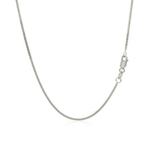 Load image into Gallery viewer, 14k White Gold Gourmette Chain 1.0mm
