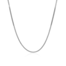 Load image into Gallery viewer, 14k White Gold Gourmette Chain 1.5mm
