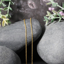 Load image into Gallery viewer, 14k Yellow Gold Forsantina Lite Cable Link Chain 1.5mm
