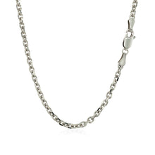 Load image into Gallery viewer, 14k White Gold Diamond Cut Cable Link Chain (2.90 mm)
