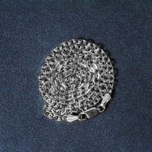 Load image into Gallery viewer, 14k White Gold Diamond Cut Cable Link Chain (2.90 mm)
