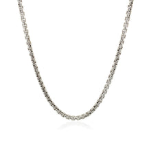 Load image into Gallery viewer, 2.4mm 14k White Gold Round Box Chain
