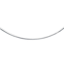 Load image into Gallery viewer, 14k White Gold Chain in a Classic Omega Design (4 mm)
