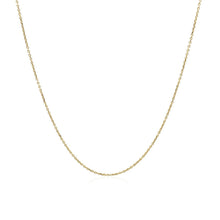 Load image into Gallery viewer, 10k Yellow Gold Cable Link Chain (0.50 mm)
