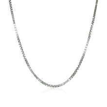 Load image into Gallery viewer, 14k White Gold Classic Box Chain 1.1mm
