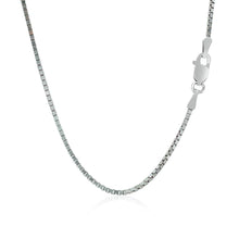 Load image into Gallery viewer, 14k White Gold Classic Box Chain 1.1mm
