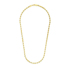Load image into Gallery viewer, 3.5mm 14k Yellow Gold Solid Diamond Cut Rope Chain
