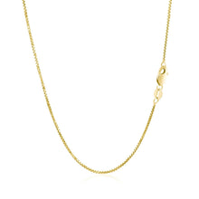 Load image into Gallery viewer, 14k Yellow Gold Octagonal Box Chain 1.0mm
