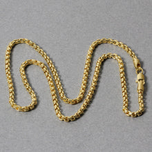 Load image into Gallery viewer, 2.4mm 14k Yellow Gold Round Box Chain
