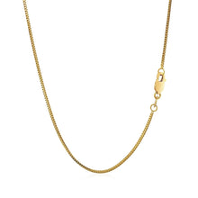 Load image into Gallery viewer, 14k Yellow Gold Franco Chain 0.9mm
