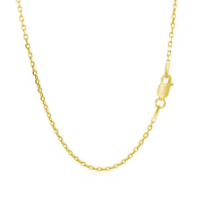 Load image into Gallery viewer, 14k Yellow Gold Diamond Cut Cable Link Chain (1.50 mm)
