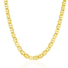 Load image into Gallery viewer, 6.3mm 14k Yellow Gold Mariner Link Chain
