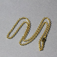 Load image into Gallery viewer, 2.3mm 14k Yellow Gold Diamond Cut Cable Link Chain
