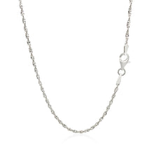 Load image into Gallery viewer, Sterling Silver 2.0mm Singapore Style Chain
