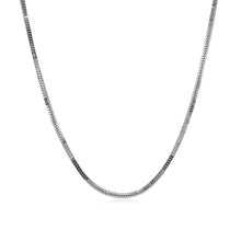 Load image into Gallery viewer, 14k White Gold Milano Chain 1.1mm
