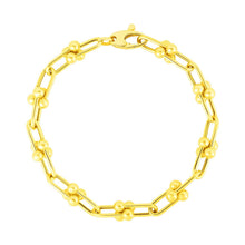 Load image into Gallery viewer, 14k Yellow Gold 7 1/2 inch Jax Chain Bracelet

