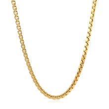Load image into Gallery viewer, 2.5mm 14k Yellow Gold Semi Solid Box Chain
