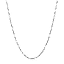 Load image into Gallery viewer, 14k White Gold Round Cable Link Chain 1.5mm
