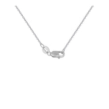 Load image into Gallery viewer, Triple Triangle Pendant with Diamonds in 14k White Gold (1/5 cttw)
