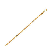 Load image into Gallery viewer, 10k Yellow Gold Singapore Chain (2.20 mm)
