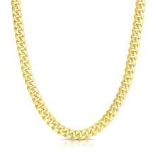 Load image into Gallery viewer, 6.15mm 10k Yellow Gold Semi Solid Miami Cuban Chain
