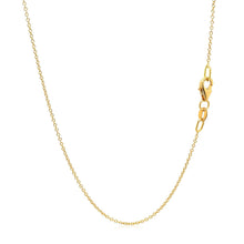 Load image into Gallery viewer, Double Extendable Cable Chain in 14k Yellow Gold (1.0mm)
