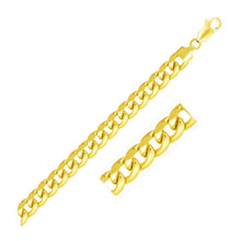 Load image into Gallery viewer, 8.0mm 10k Yellow Gold Light Miami Cuban Chain
