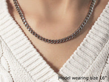 Load image into Gallery viewer, 5.5mm 14k White Gold Miami Cuban Semi Solid Chain
