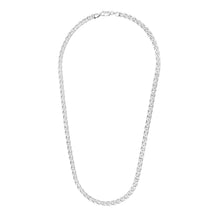 Load image into Gallery viewer, Sterling Silver Rhodium Plated Mariner Chain 5.6mm

