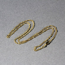 Load image into Gallery viewer, 14k Yellow Gold Singapore Chain 1.7mm
